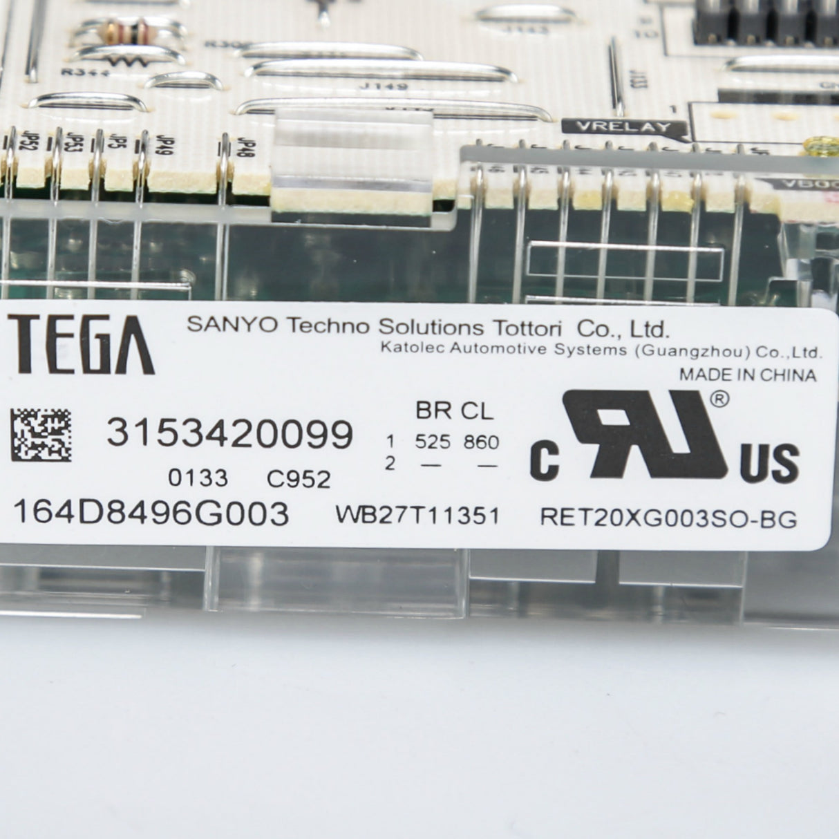 GE WB27T11351 Genuine OEM Control Board T012 Ele.