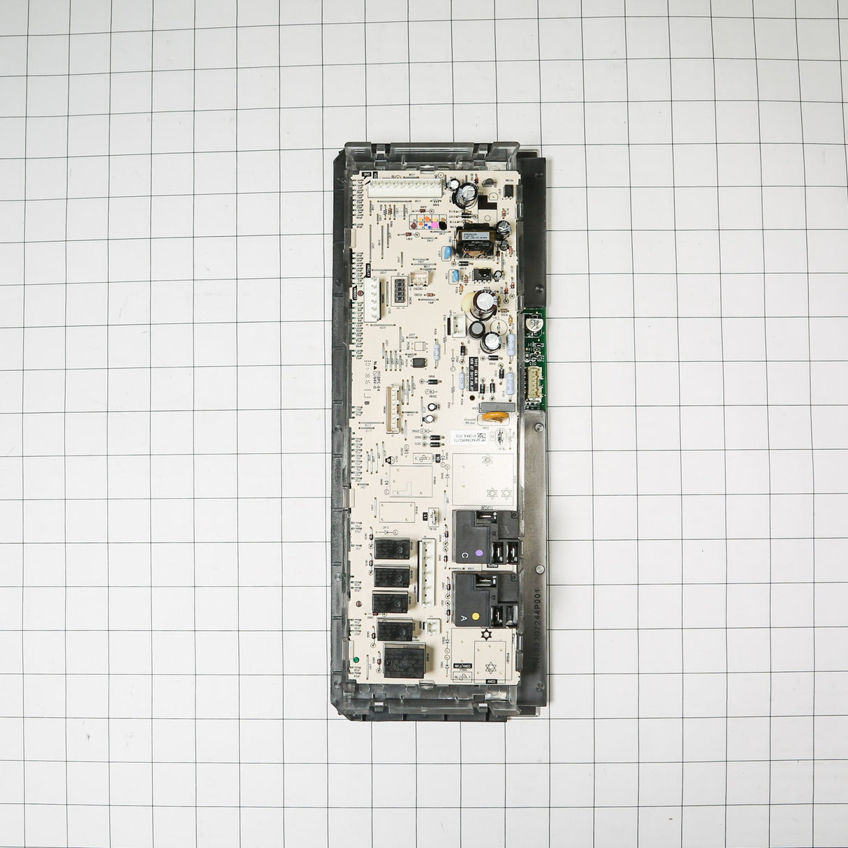 GE WB27X21183 Genuine OEM Glass And Touch Board Asm Bk