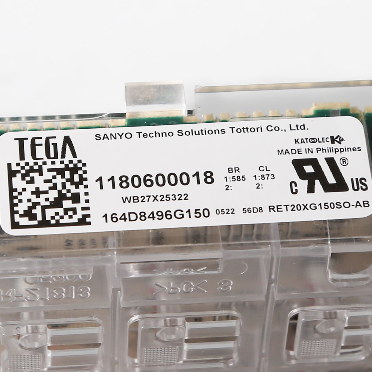 GE WB27X25322 Genuine OEM Control Board T012 Ele