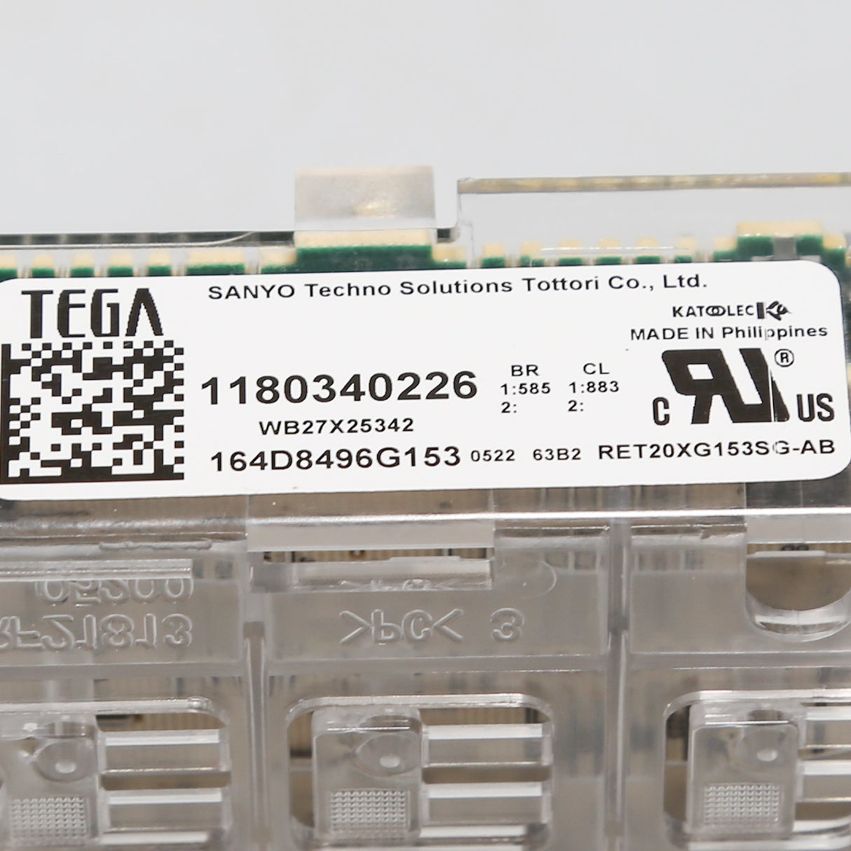 GE WB27X25342 Genuine OEM Control Board T012 Ele