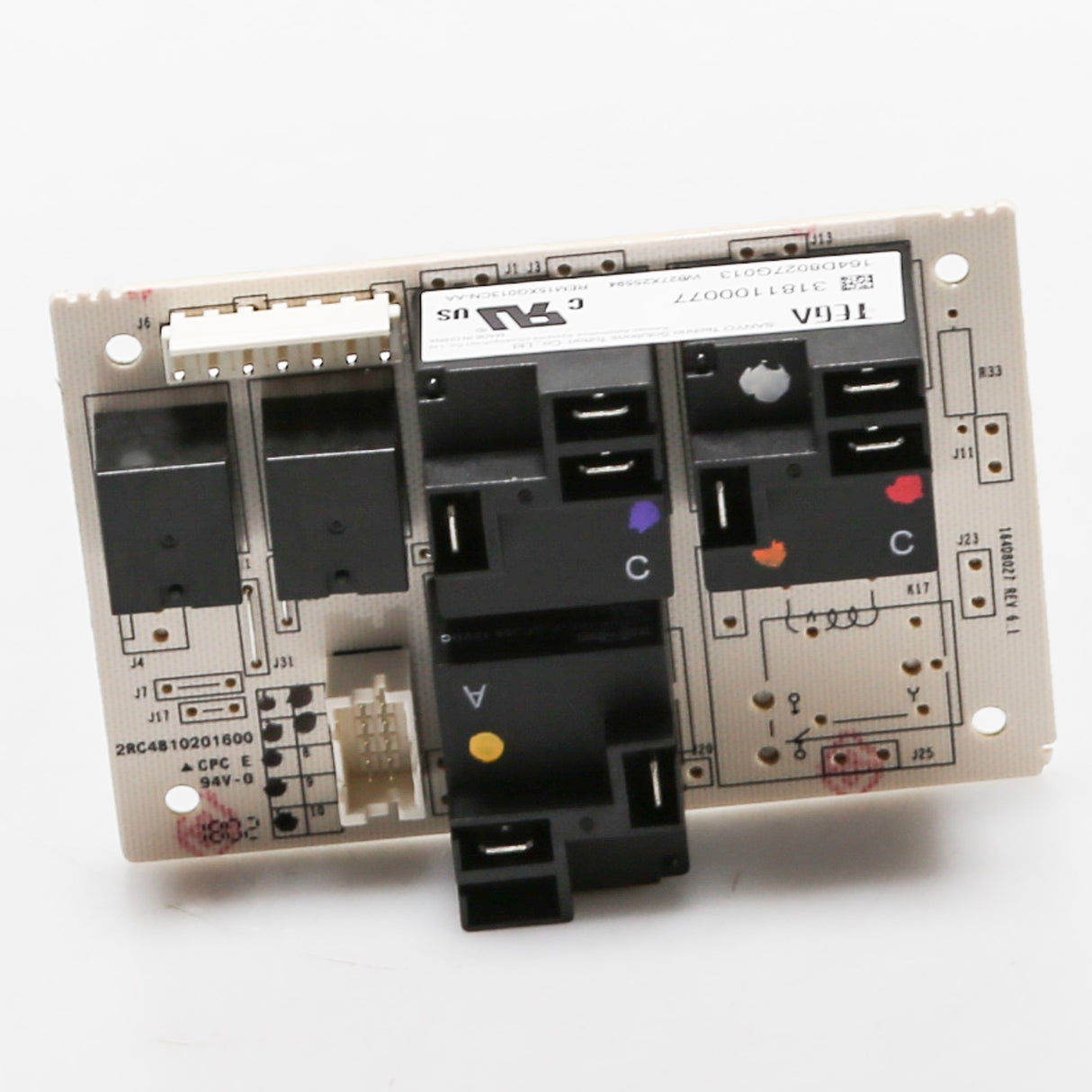 GE WB27X25594 Genuine OEM Board Relay Daughter