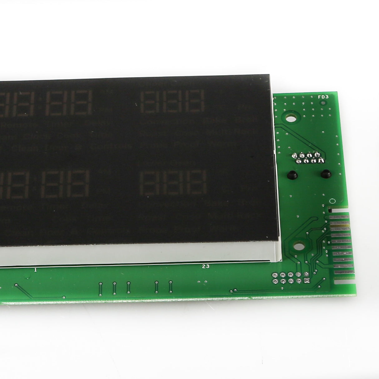 GE WB27X29601 Genuine OEM Control Board And Overlay Asm White Led
