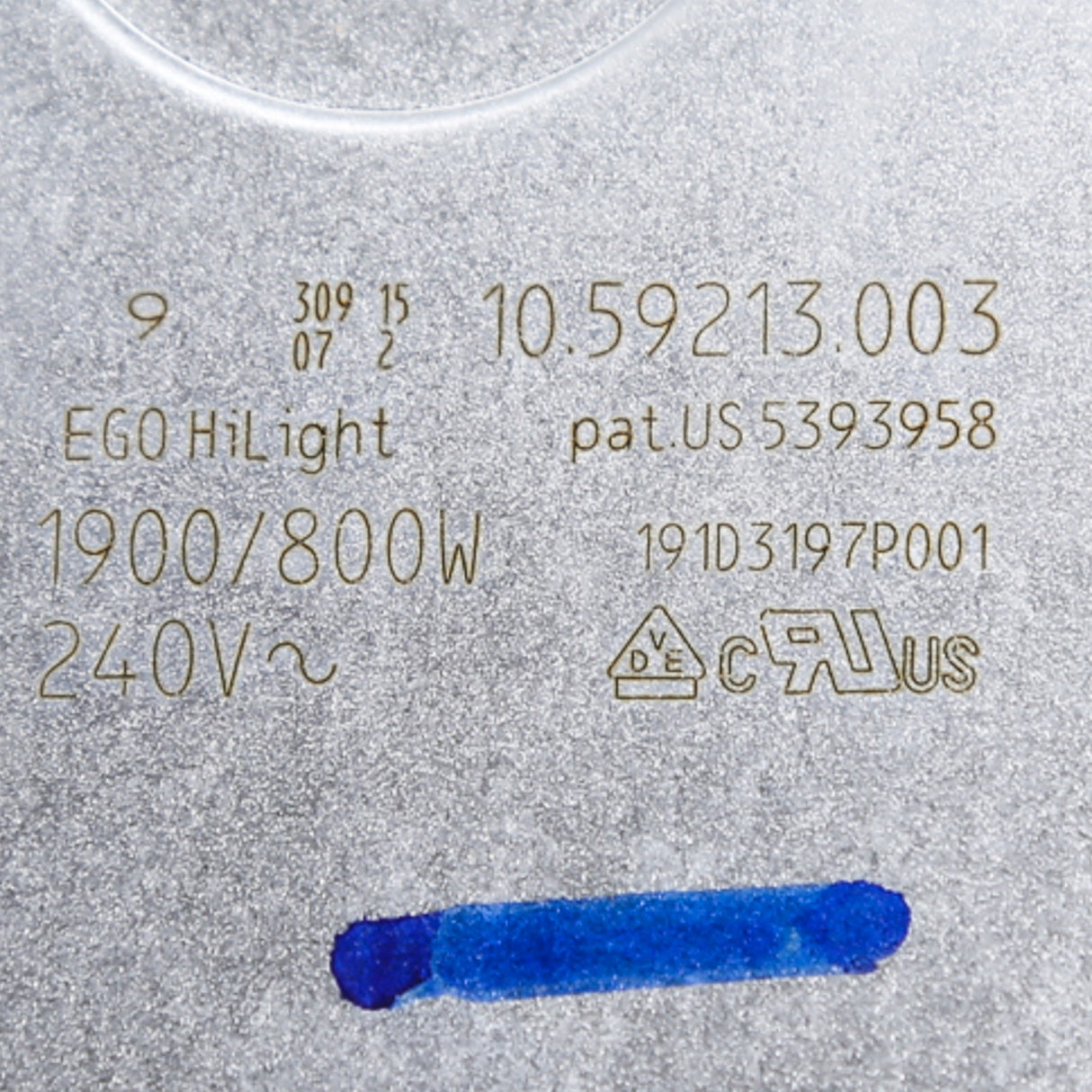 GE WB30T10068 Genuine OEM Element Haliant (Dual)