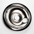 GE WB31K5025 Genuine OEM Range 8 Chrome Drip Bowl