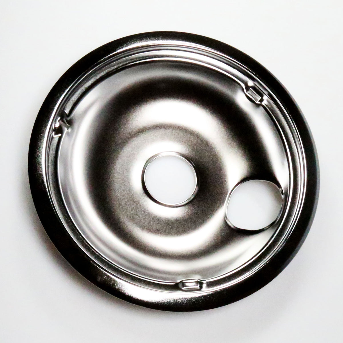 GE WB31K5025 Genuine OEM Range 8 Chrome Drip Bowl