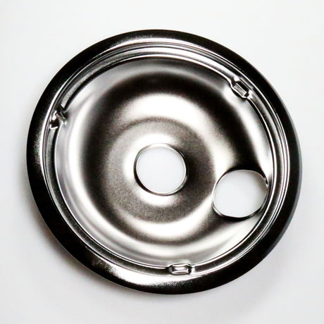 GE WB31K5025 Genuine OEM Range 8 Chrome Drip Bowl