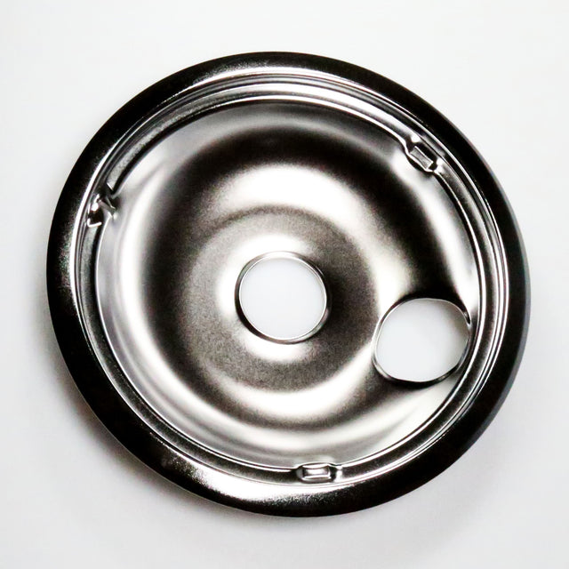 GE WB31K5025 Genuine OEM Range 8 Chrome Drip Bowl