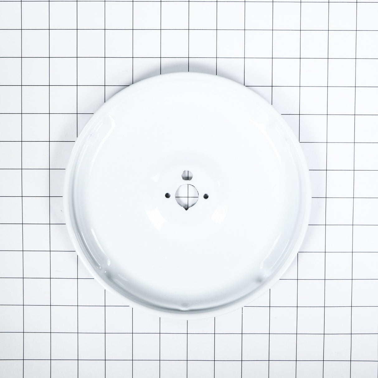 GE WB31K5081 Genuine OEM Gas White Porcelain Burner Bowl Small