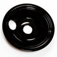 GE WB31M19 Genuine OEM Elec Range Black 8 Inch Prcln. Drip Bowl