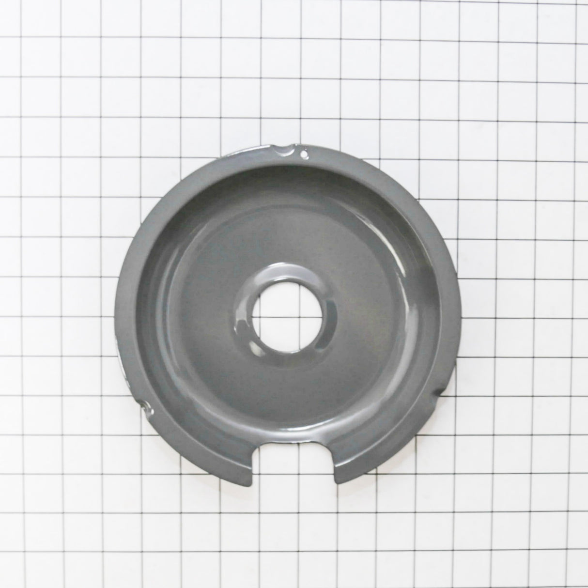 GE WB32X5060 Genuine OEM Range 8 Drip Bowl - Gray
