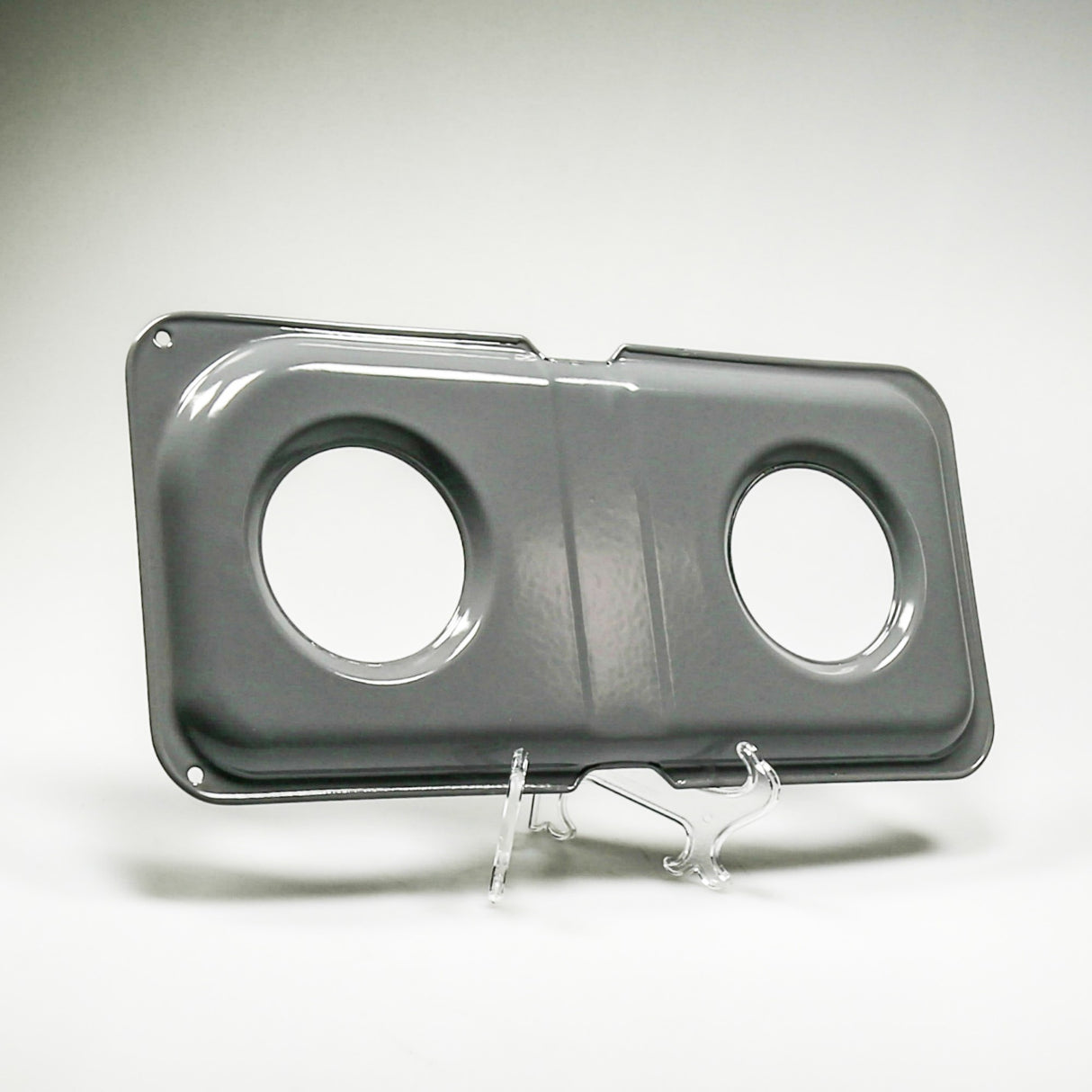 GE WB34K10014 Genuine OEM Double Gray Porcelain Pan Left Side-Gas