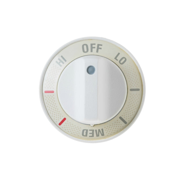 GE WB3K5243 Genuine OEM Range Control Knob - White