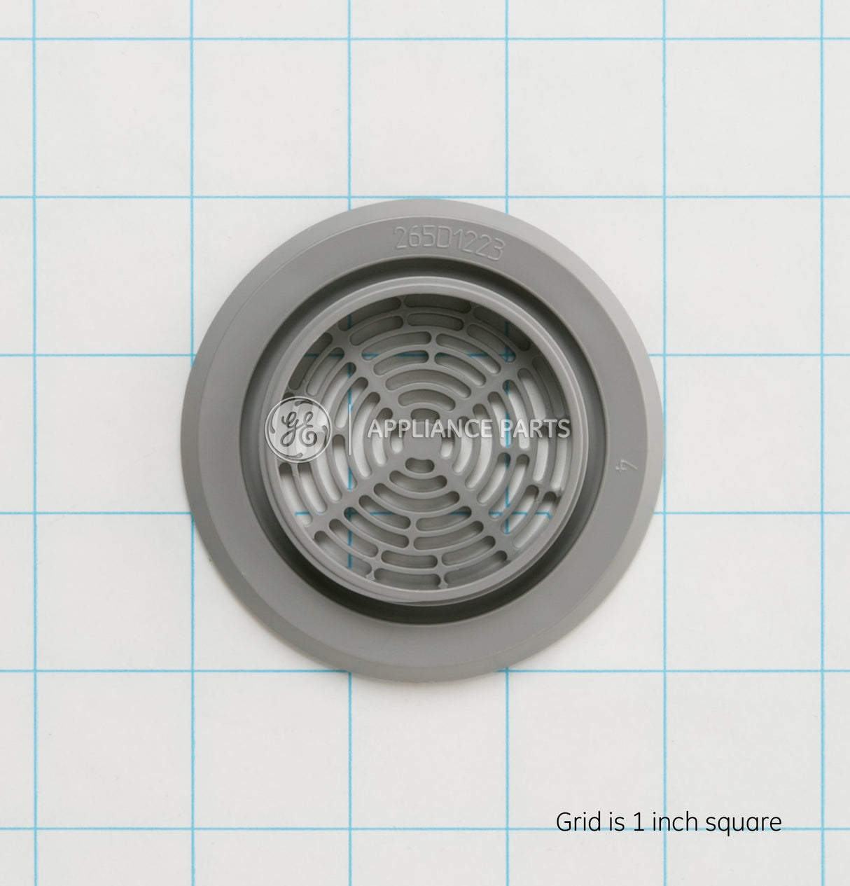 GE WD12X10471 Genuine OEM Vent - Grey/ Hybrid
