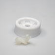 GE WD12X271 Genuine OEM Dishwasher Lower Rack Roller And Axle Kit