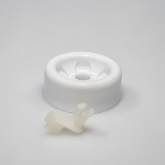 GE WD12X271 Genuine OEM Dishwasher Lower Rack Roller And Axle Kit