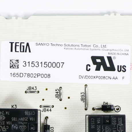 GE WD21X10378 Genuine OEM Kit-Main And Tactile Board.