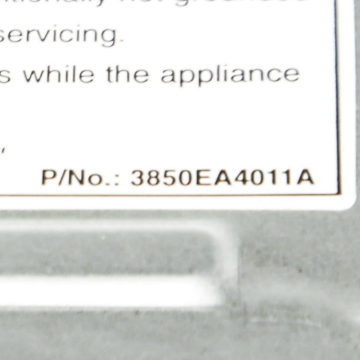 GE WE04X10134 Genuine OEM Display Asm - Pwr/Lcd