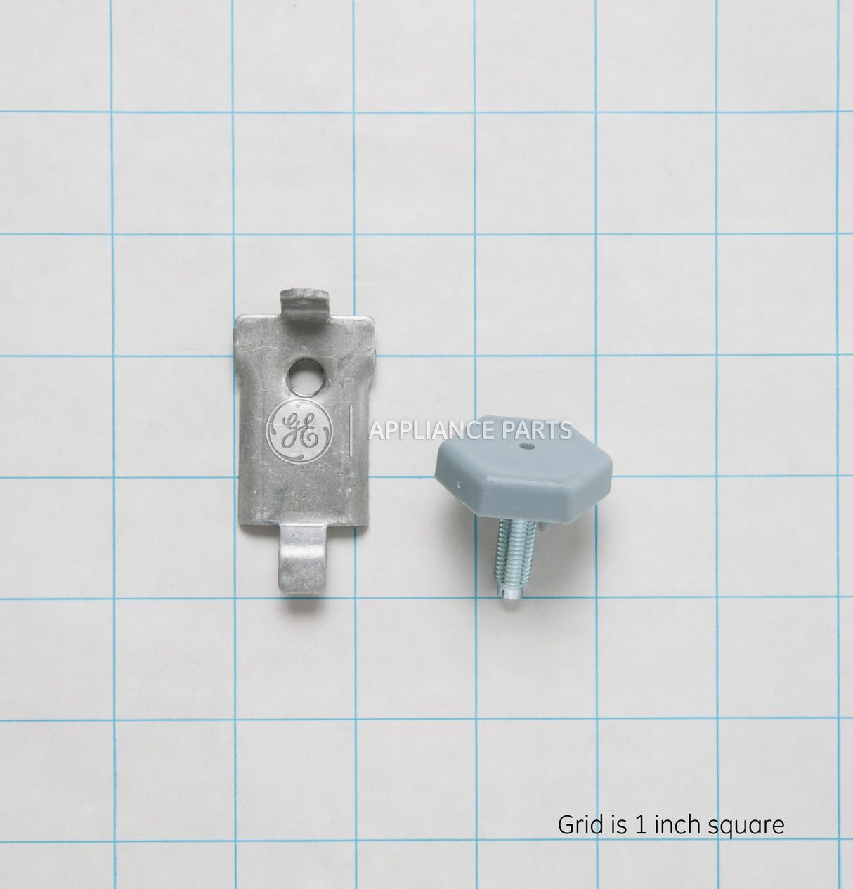 GE WE1M468 Genuine OEM Brkt Lvl Screw Rear