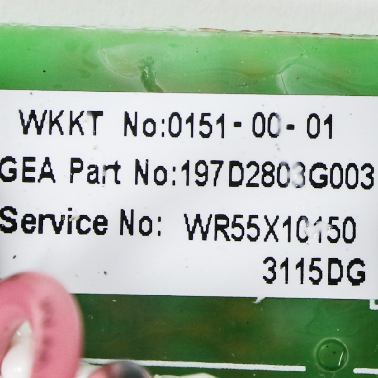 GE WR55X10150 Genuine OEM Brd/Harness Assy.