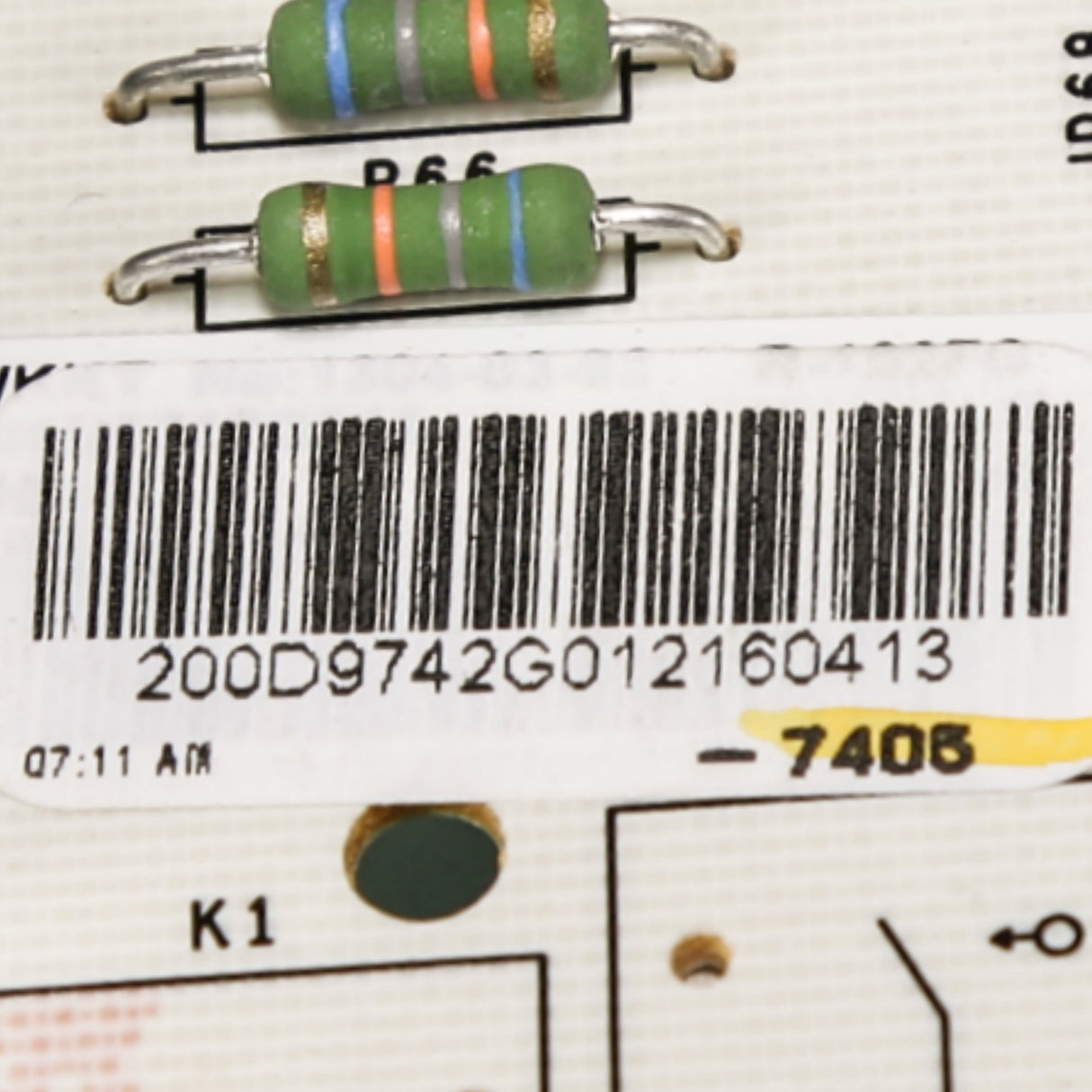GE WR55X23924 Genuine OEM Board Asm Main Control