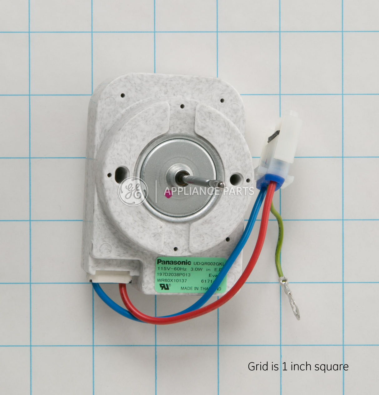GE WR60X10240 Genuine OEM Motor Ac/Dc Evap Fan.