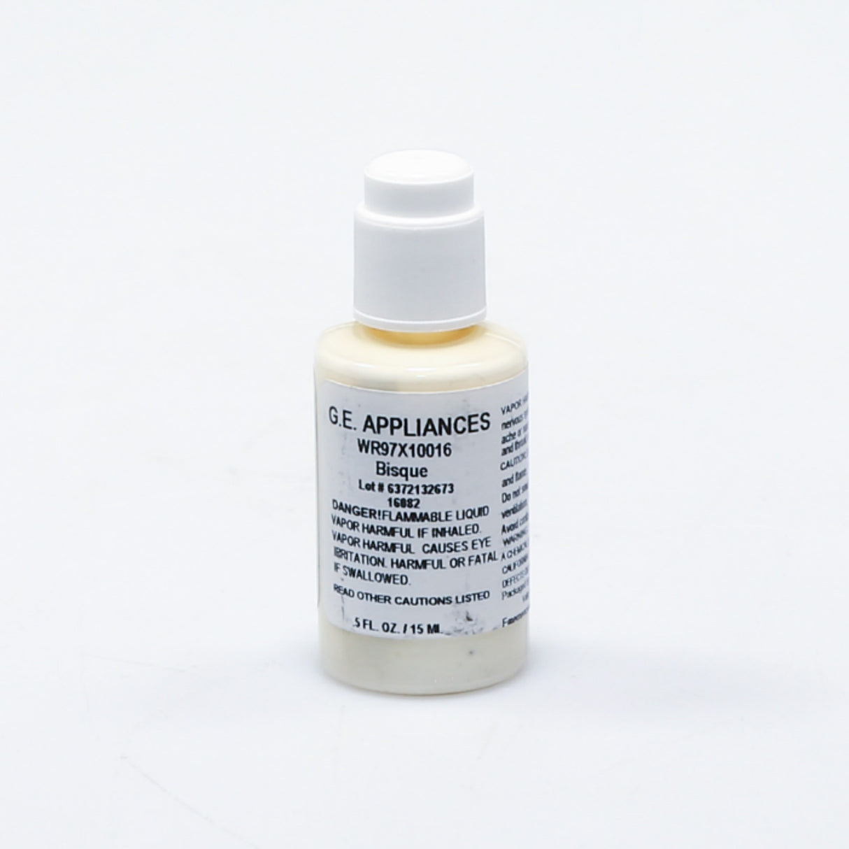 GE WR97X10016 Genuine OEM Bisque Touch-Up Paint 0.6 Oz. Bottle