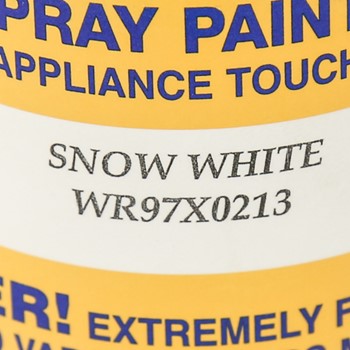 Ge WR97X213 Appliance Spray Paint, 12-oz (Snow White) Genuine Original Equipment Manufacturer (OEM) Part