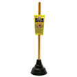 090300 Harvey 90300 Rubber/Wood All Angle Power Plunger, Black/Yellow