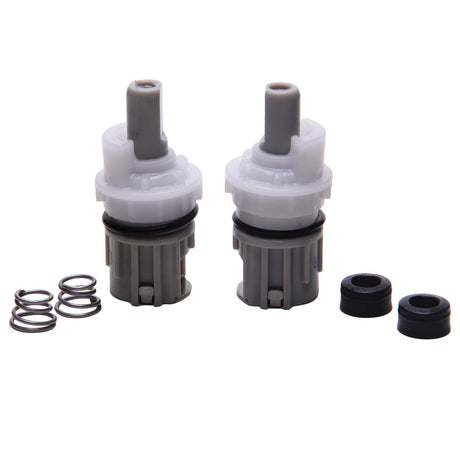 Stem Pair for Two Handle Kitchen and Lavatory Faucets