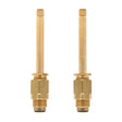 PlumbMaster Approved 11221 Right Hand Hot and Cold Stem with Bonnets (Pair) for 850-950 Central Brass