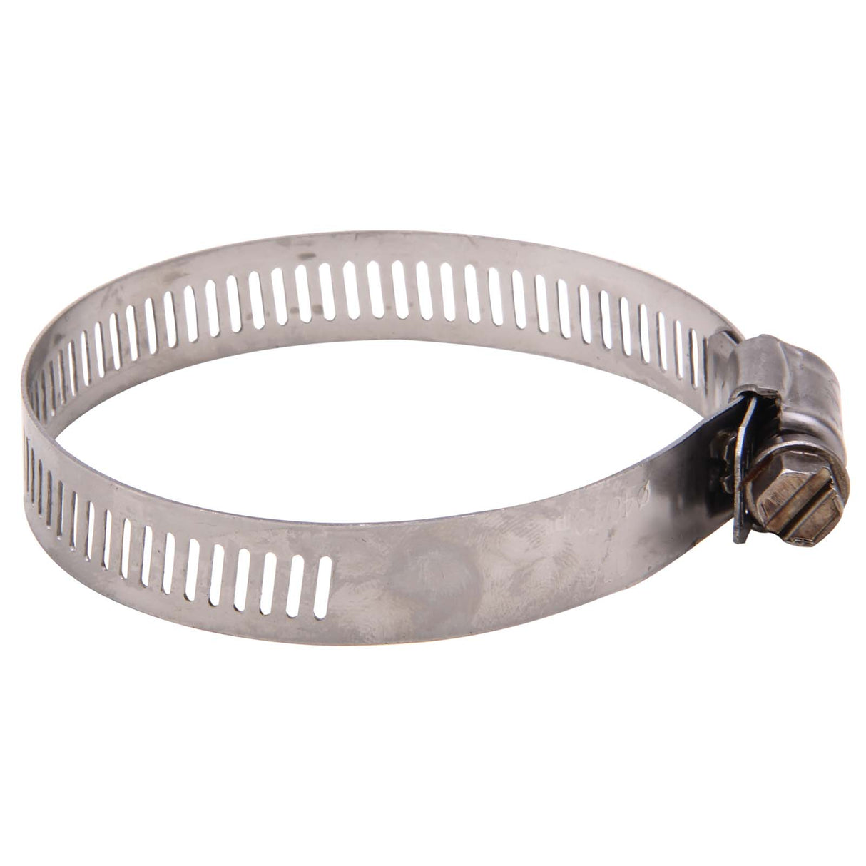 PlumbMaster Approved 96082 3-1/16 to 4" Capacity Stainless Steel Hose Clamp #56 Trade Size
