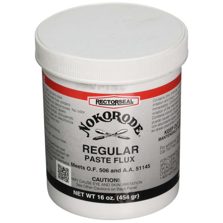 Rectorseal 14030 Soldering Paste Flux, 1 lb Container