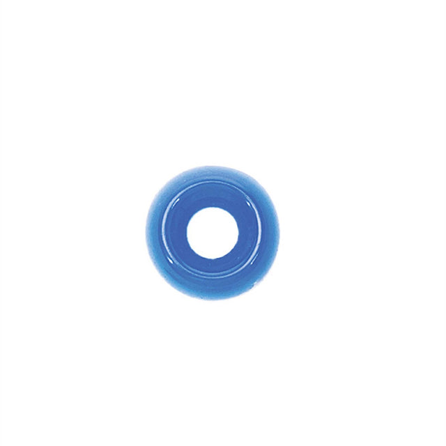PlumbMaster Approved 25741 141C Blue Plastic Cold Screw-In Index Button for T&S Brass, 1/2" OD