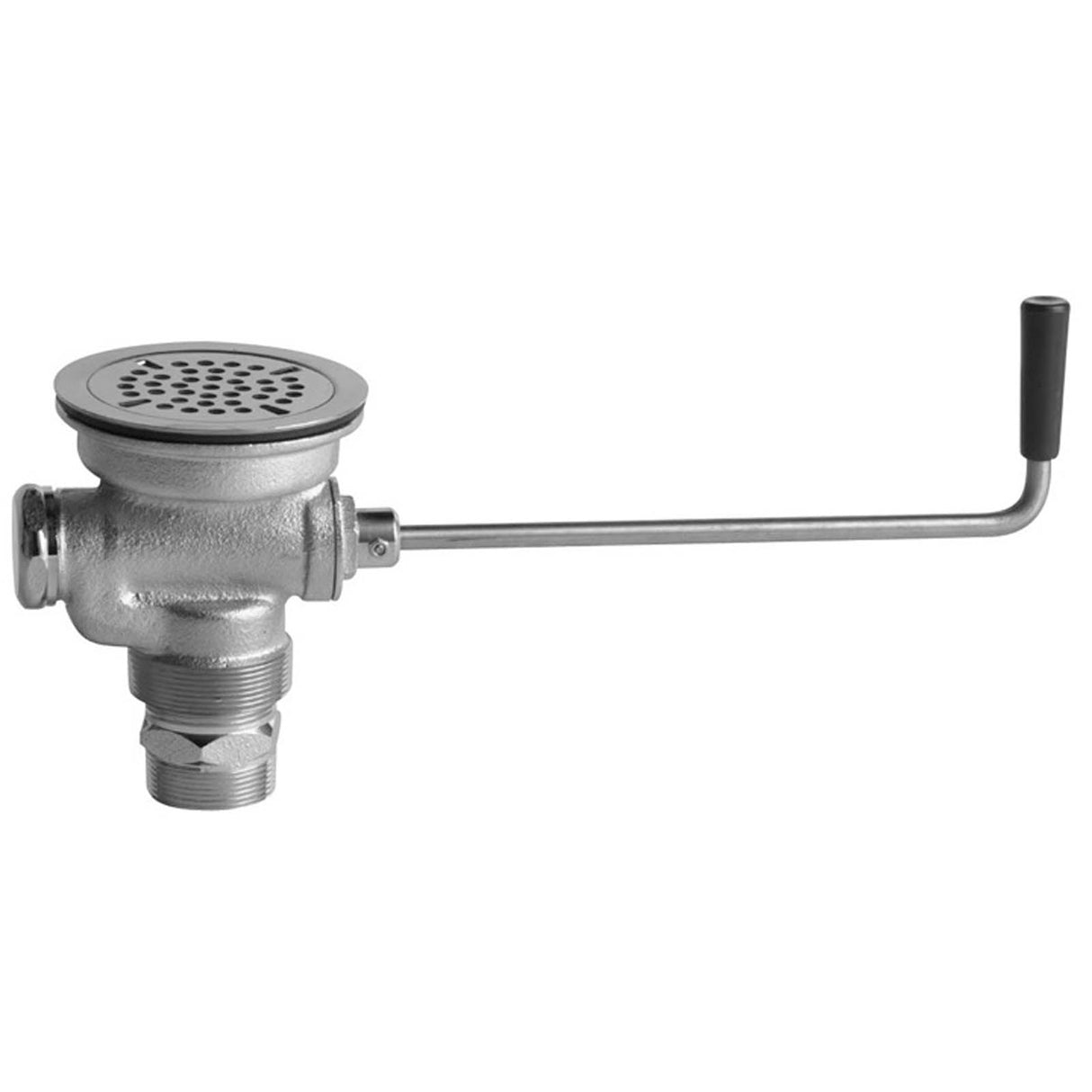 Chicago Faucets 1367-NF Solid Brass Rotary Drain, 1-1/2" NPT Male/Female or 2" Outlet NPT Male Thread Outlet