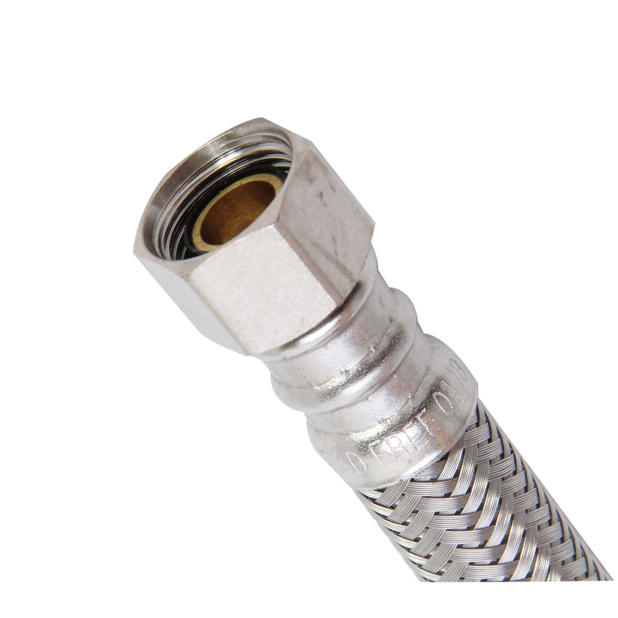 SPK-57662US 3/8" OD x 3/8" Com x 20" Stainless Steel Faucet Connector