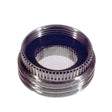 PlumbMaster Approved 36111B Nickel Plated Brass Dishwasher Aerator Adapter, 15/16-27 TPI x 3/4"