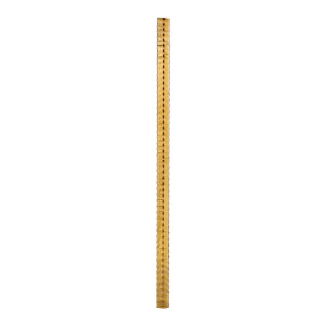 PlumbMaster Approved 36264 Solid Brass Escutcheon Nipple For American Brass/Briggs, 12"