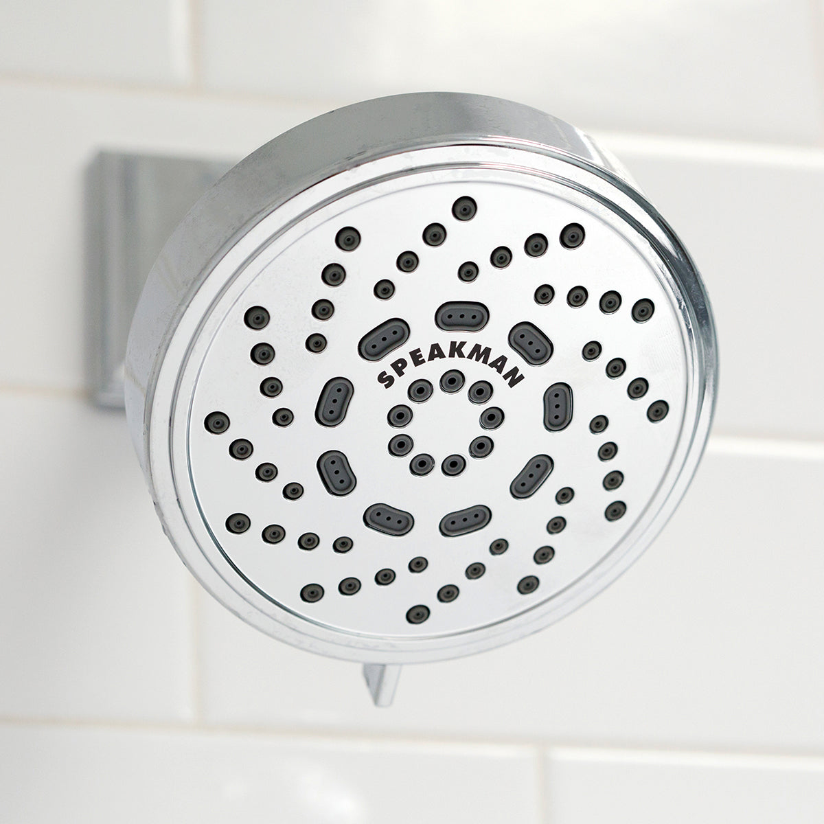 Speakman Echo S-4200-E2 Low Flow Multi- Function Shower Head Polished Chrome Finish - 2.0 GPM