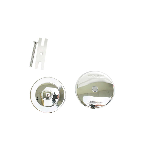 PlumbMaster Approved 86865 48400CP Lift & Turn Tub Trim Kit (Retail), Chrome Plated