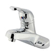 Wyndham Single Handle Centerset Bathroom Faucet With Pop-up, Chrome