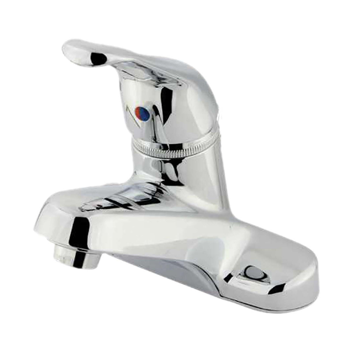 Wyndham Single Handle Centerset Bathroom Faucet With Pop-up, Chrome