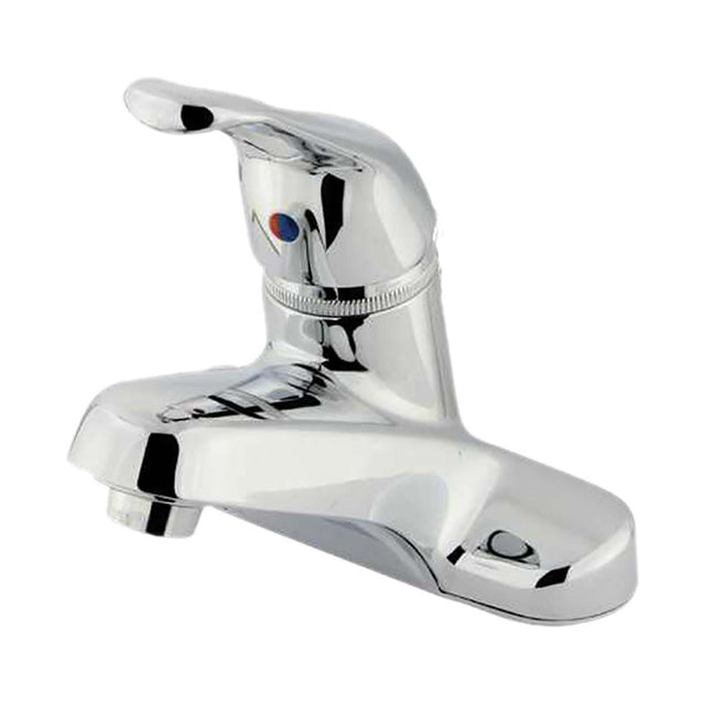 Wyndham Single Handle Centerset Bathroom Faucet With Pop-up, Chrome
