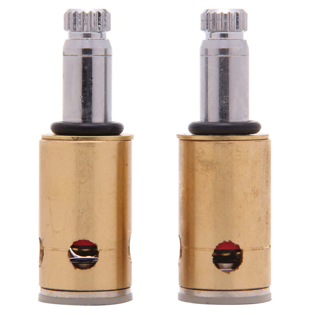 PlumbMaster Approved 10449NL No-Lead Left Hand Hot/Cold Stem with Barrel (Pair) for K-7827, K-7782 Kohler Kitchen Faucet