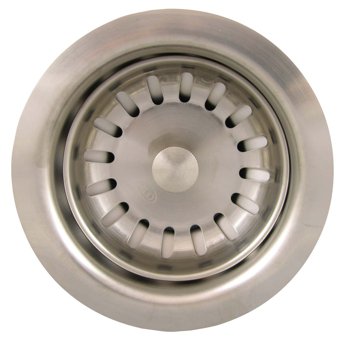 PlumbMaster Approved 36439 3-1/2" Opening PVD Brushed Nickel Basket Sink Strainer