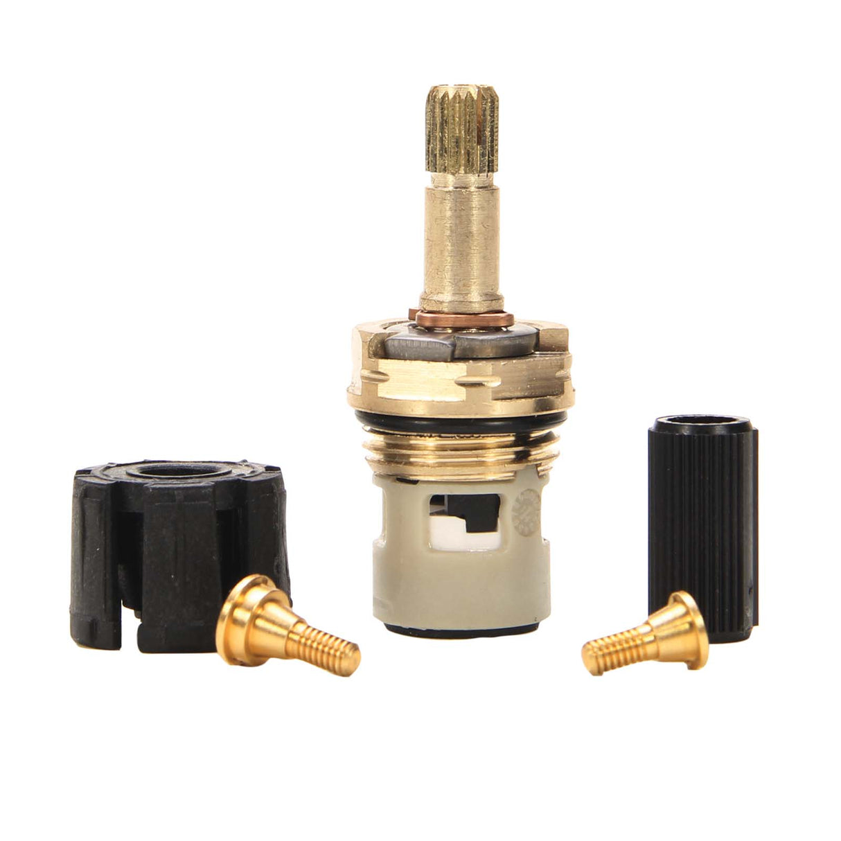 028610-0070A White Ceramic Hot/Cold Valve Cartridge with Adapter