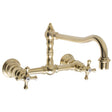 SB-3242-BRB Proper High Rise Wall Mount Kitchen Faucet - BRB