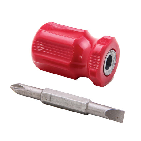 PlumbMaster Approved 65898 2-In-1 Stubby Screwdriver