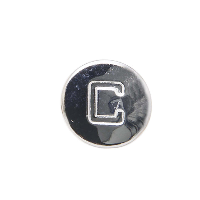 PlumbMaster Approved 25704 104C Chrome Plated Metal Cold Snap-In Index Button , 21/32" OD