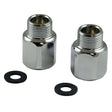 PlumbMaster Approved 17771 Back Check Adapter (Pair) For Supply Stop