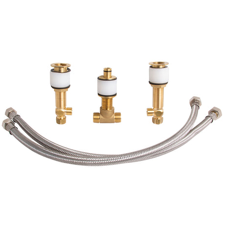 CPV-SBC Lucid 3 Piece Bath Mixer Valve